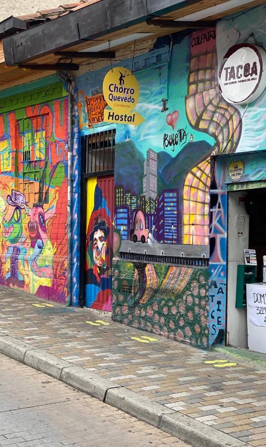 Hostal Chorro De Quevedo ボゴタ エクステリア 写真